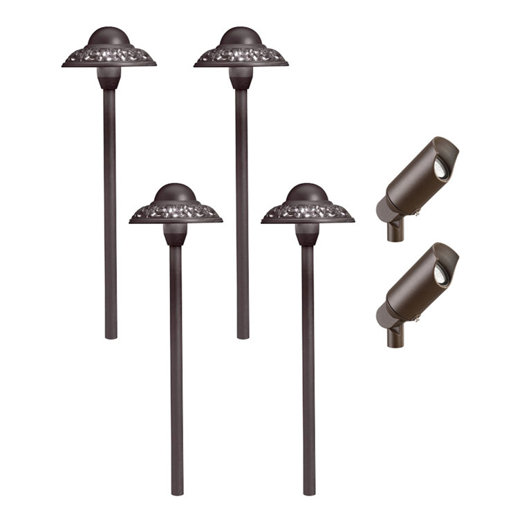 Red Barrel Studio® Architectural Bronze Low Voltage Hardwired